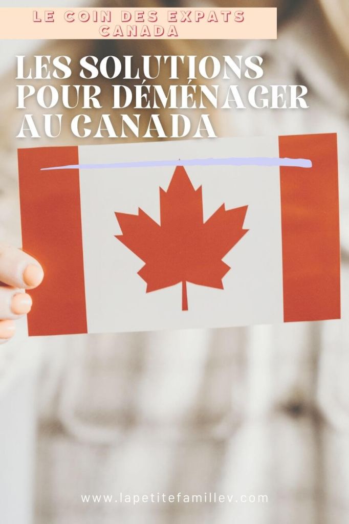 Les solution pour déménager au Canada PINTEREST - La petite famille V